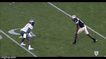 P Richardson vs T Mitchell | image tagged in gifs,paul,richardson,terrance,mitchell,oregon | made w/ Imgflip video-to-gif maker