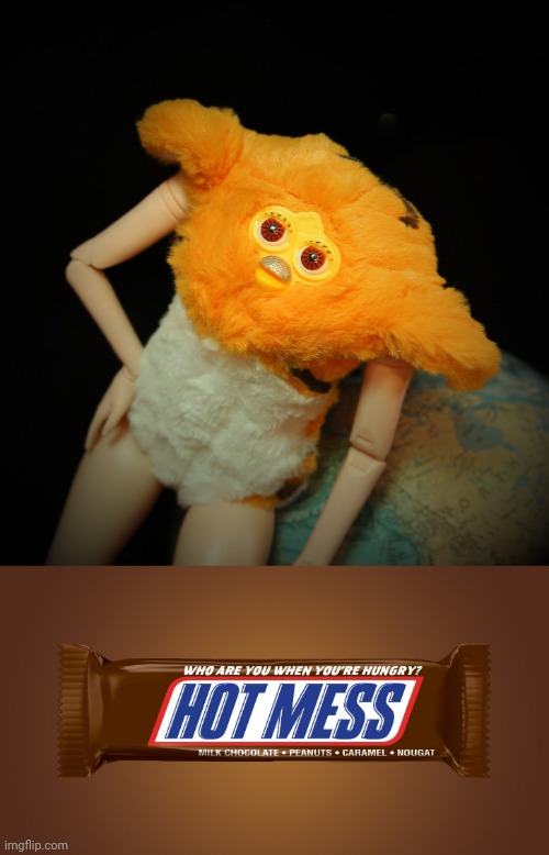 Ew, cursed Furby | image tagged in hot mess,furby,memes,cursed image,cursed,doll | made w/ Imgflip meme maker