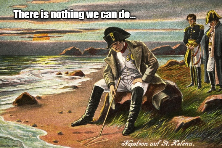 There is Nothing We Can Do | There is nothing we can do... | image tagged in there is nothing we can do | made w/ Imgflip meme maker