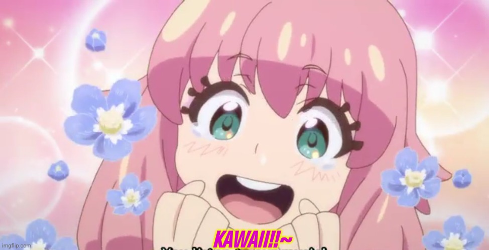 repost kawaii anime face Memes & GIFs - Imgflip