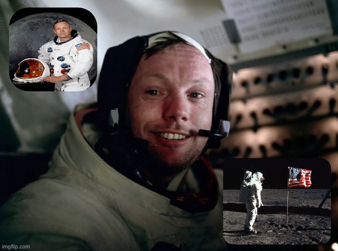 Neil Armstrong | image tagged in neil armstrong,astronaut,space,nasa,moon | made w/ Imgflip meme maker
