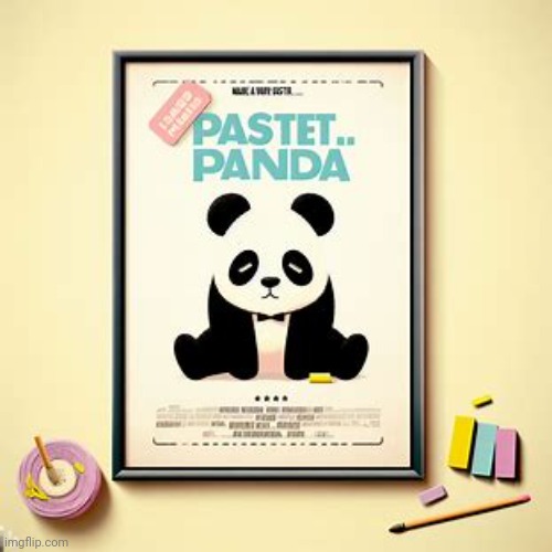 making movie posters about imgflip users pt.14: pastel...panda | made w/ Imgflip meme maker