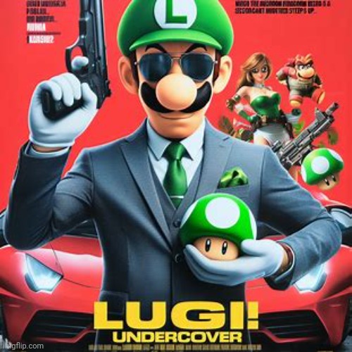 making movie posters about imgflip users pt.17: luigi_official | made w/ Imgflip meme maker