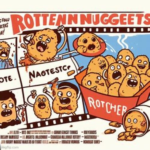 Making movie posters about imgflip users pt.29: .rottenuggets. | made w/ Imgflip meme maker