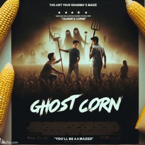 making movie posters about imgflip users pt.38: GhostCorn | made w/ Imgflip meme maker