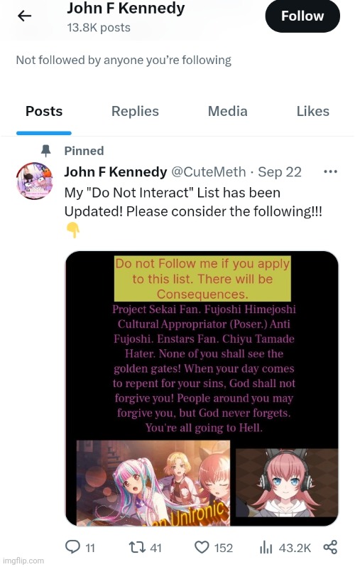 This account is not satire unfortunately | made w/ Imgflip meme maker