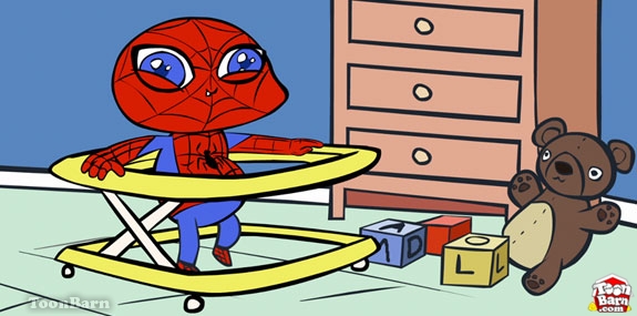 Spider Baby Blank Meme Template