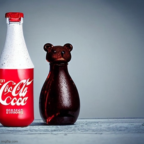 Drink #1 Coke bear | made w/ Imgflip meme maker