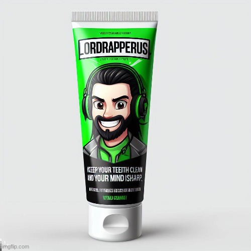 Reaperurs toothpaste Blank Meme Template