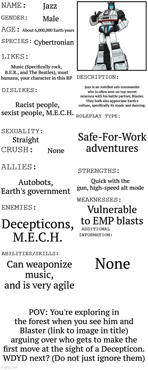 Transformers Blank Meme Template