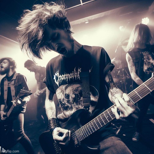 My band playing live (Totally real) | made w/ Imgflip meme maker