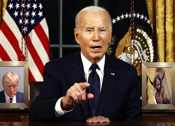 biden talks about maga republicans 2 Blank Meme Template