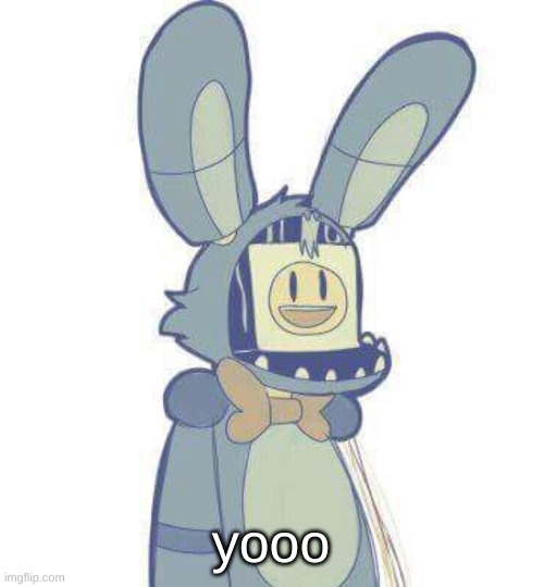 Withered Bonnie | yooo | image tagged in withered bonnie | made w/ Imgflip meme maker
