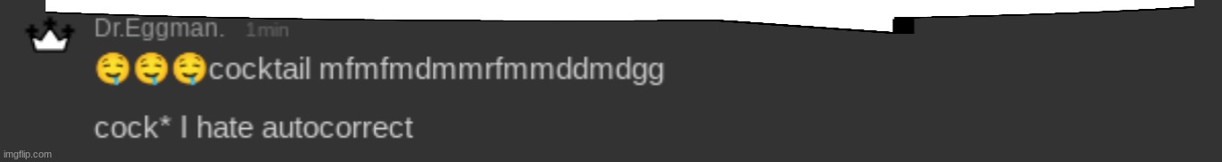 bruh | image tagged in dr eggman speech bubble | made w/ Imgflip meme maker