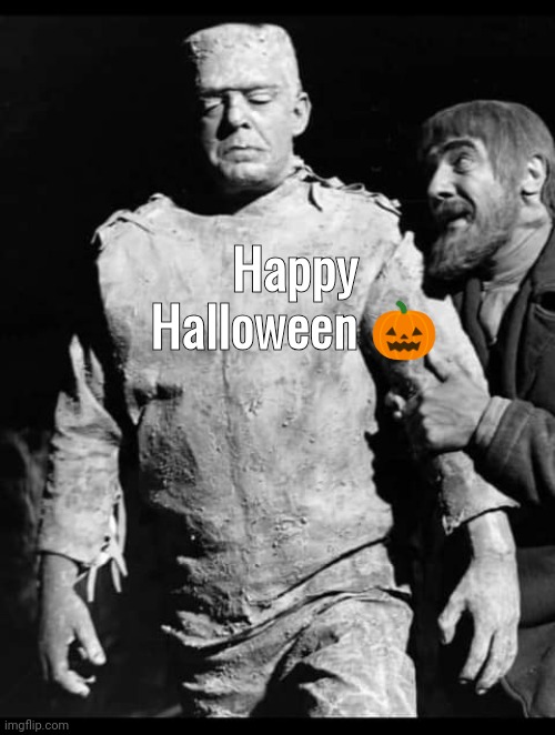 Bela and Lon Jr Happy Halloween | Happy Halloween 🎃 | image tagged in happy halloween | made w/ Imgflip meme maker