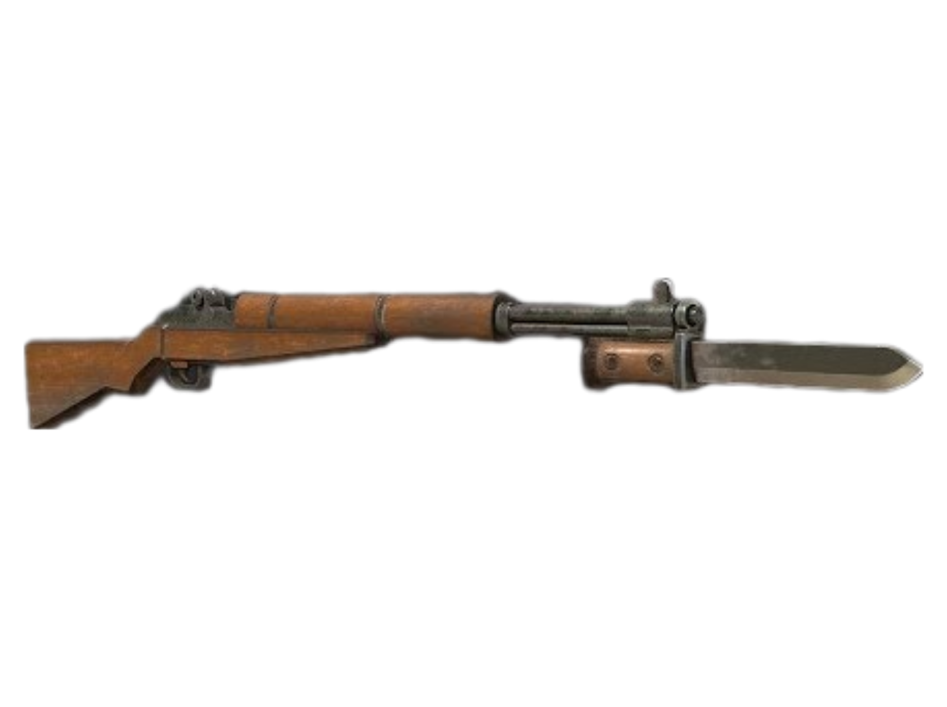 High Quality Foxhole old rifle with bayonet Blank Meme Template