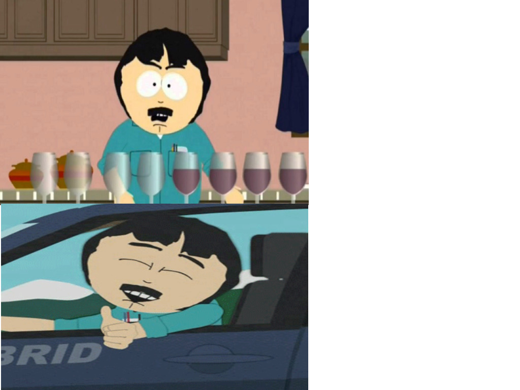 South Park Randy hotline bling Blank Meme Template