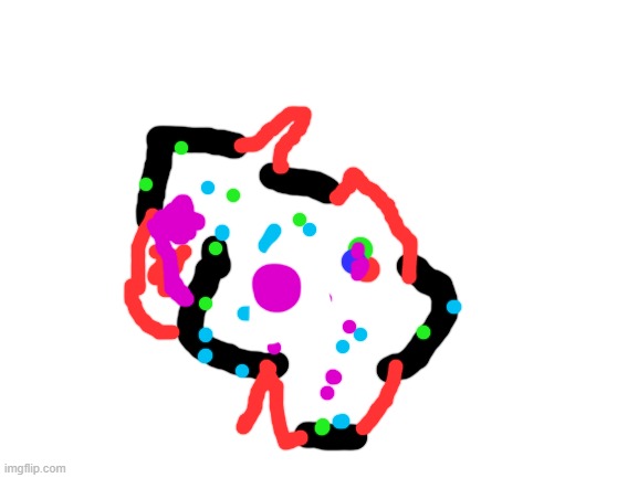 the squad as blobs: BBLZ the unstable robot one | image tagged in blank white template | made w/ Imgflip meme maker