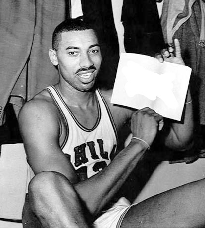 Wilt chamberlain 100 pt game Blank Meme Template