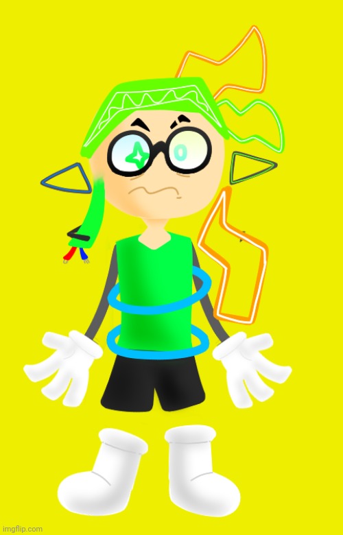 Mint as a tadc character | image tagged in mint as a tadc character | made w/ Imgflip meme maker