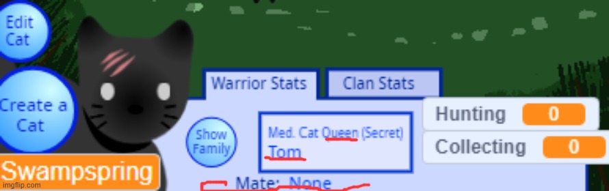 So. ur a tom med cat who has no mate. and is a queen. | image tagged in why,but why why would you do that,warrior cats,impossible,kitten | made w/ Imgflip meme maker