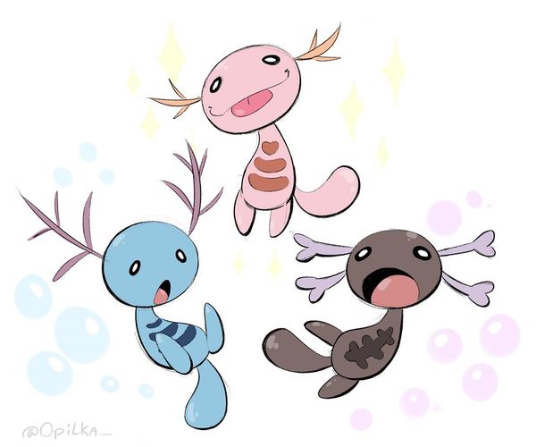 High Quality wooper family Blank Meme Template