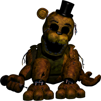 Withered Yellowbear Old Blank Meme Template