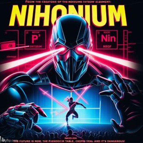 Making movie posters about imgflip users pt.75: Nihonium | made w/ Imgflip meme maker