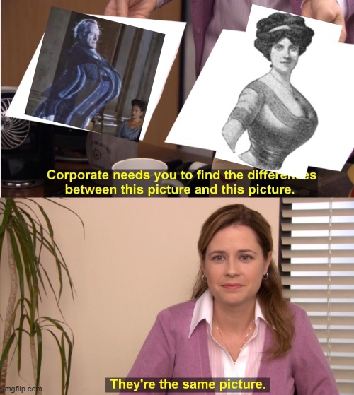 Busty Palps | image tagged in memes,they're the same picture | made w/ Imgflip meme maker