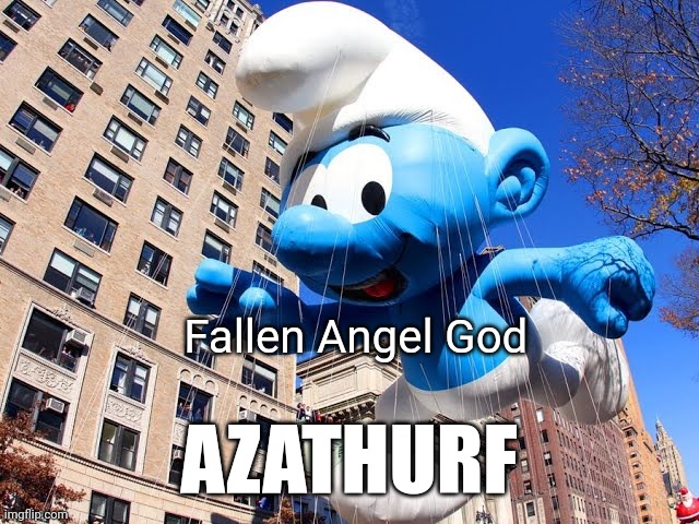Final Boss | Fallen Angel God; AZATHURF | image tagged in r/bossfight | made w/ Imgflip meme maker