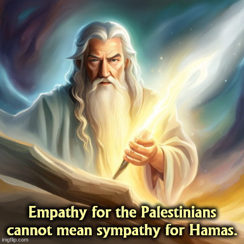 Empathy for the Palestinians cannot mean sympathy for Hamas. | image tagged in israel,attack,hamas,palestinians,palestine | made w/ Imgflip meme maker