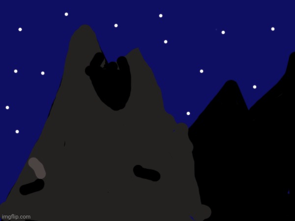 My failed attempt to draw a evening mountain silhouette. Done with imgflip draw (mod note:) it’s amazing | image tagged in fail,draw,dragonz | made w/ Imgflip meme maker