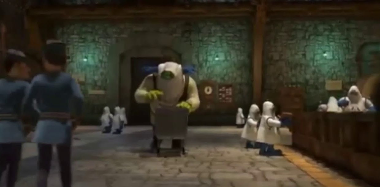 shreck worker Blank Meme Template