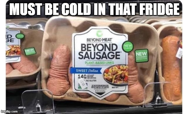Shrinkage | MUST BE COLD IN THAT FRIDGE | image tagged in sex jokes | made w/ Imgflip meme maker