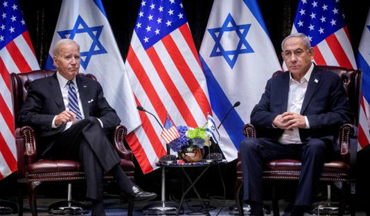 High Quality Biden and Netanyahu, the plan Blank Meme Template