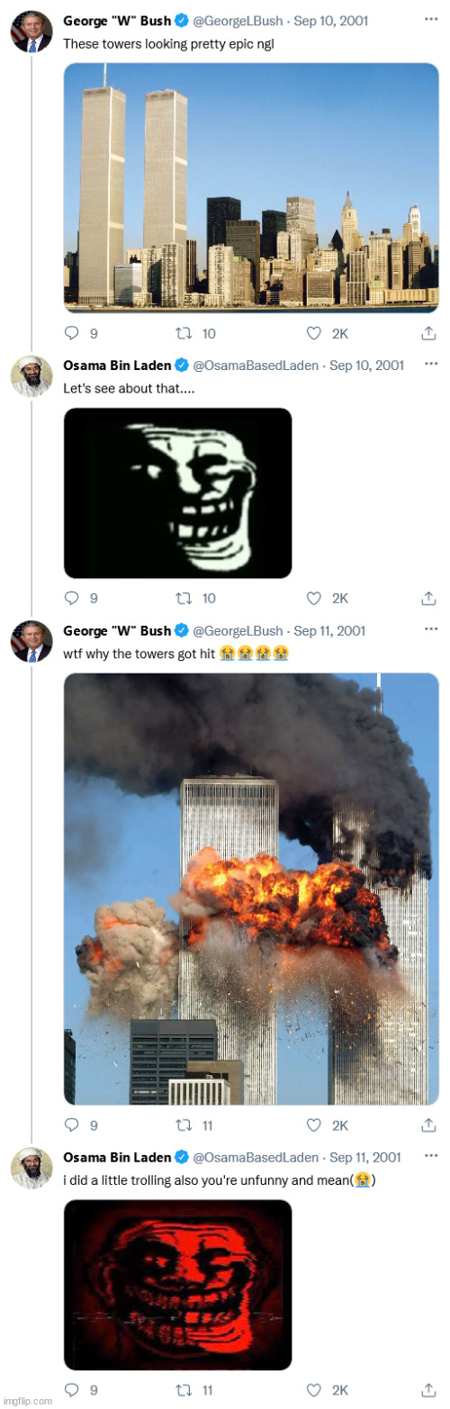 historically accurate depiction of 9/11 | made w/ Imgflip meme maker