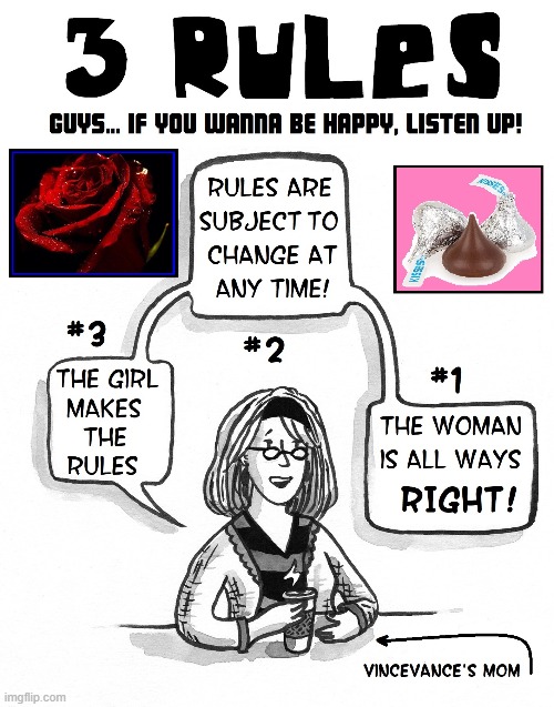 Guaranteed... No More Fights~! | image tagged in vince vance,memes,cartoons,there are 3 rules,women,girls | made w/ Imgflip meme maker