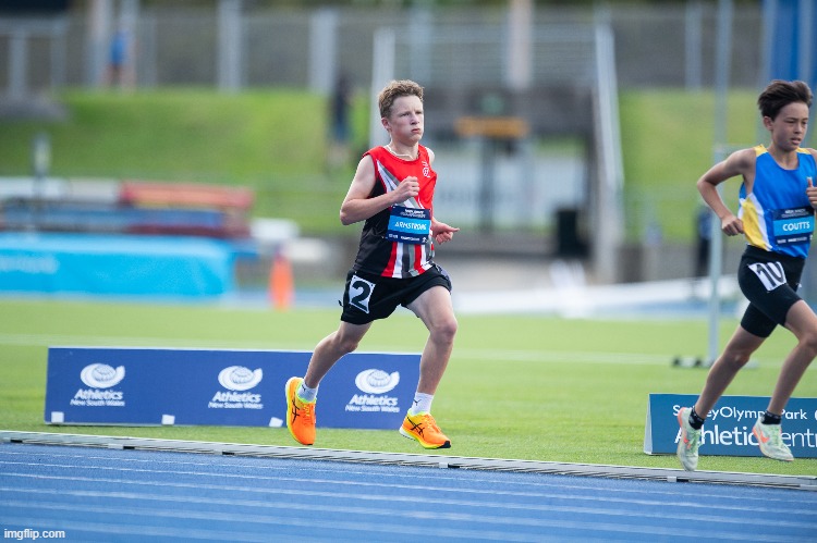Brendan Armstrong NSW Juniors Athletics 2022 - 1500m | image tagged in nsw athletics,brendan armstrong,athletics | made w/ Imgflip meme maker
