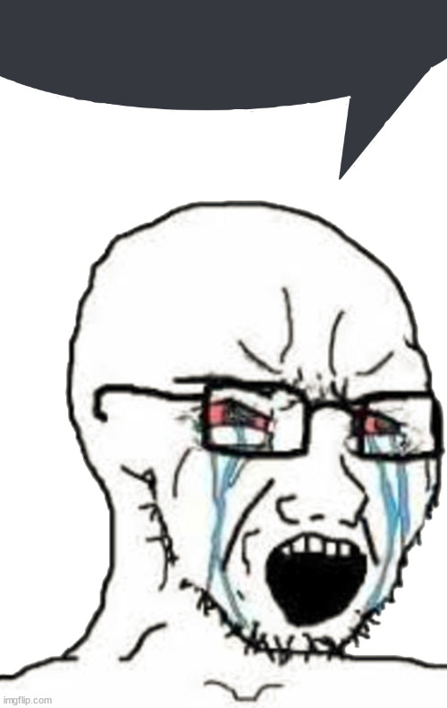 image tagged in discord speech bubble,wojak crying | made w/ Imgflip meme maker