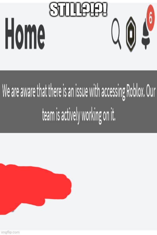 We are aware that there is an issue with accessing Roblox