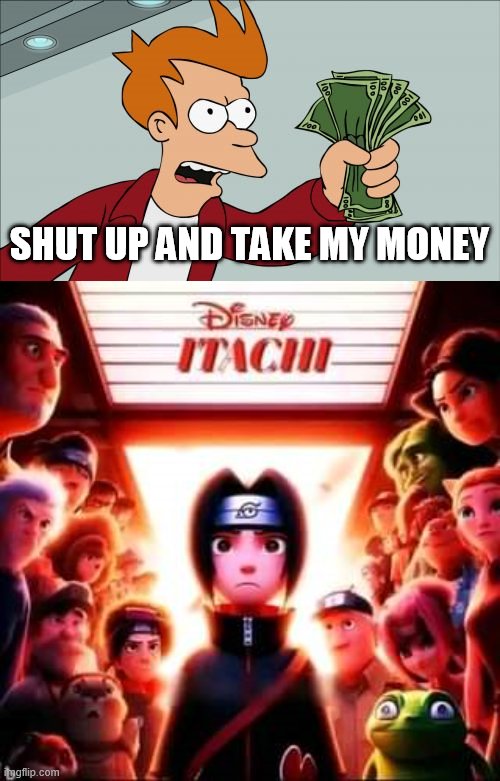 Shut up and take my money Blank Meme Template