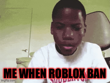 me when roblox ban - Imgflip
