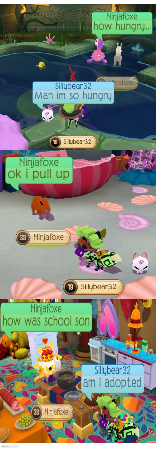 animal jam tomfoolery | made w/ Imgflip meme maker