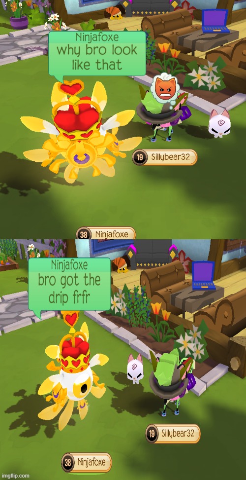 animal jam tomfoolery pt2 | made w/ Imgflip meme maker