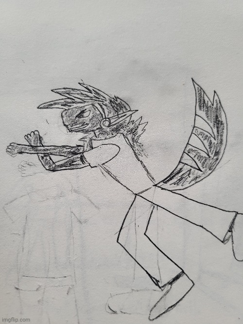 protogen oc i have no name for him yet | made w/ Imgflip meme maker