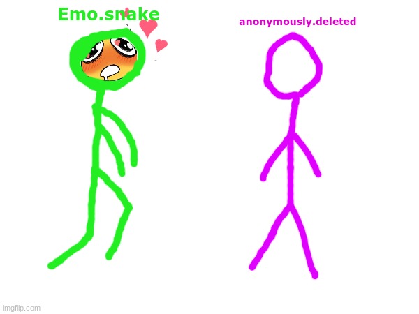 Lore | Emo.snake; anonymously.deleted | made w/ Imgflip meme maker