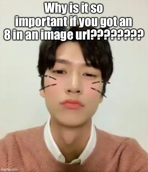 I genuinely don’t understand | Why is it so important if you got an 8 in an image url???????? | image tagged in i m high number 2 | made w/ Imgflip meme maker