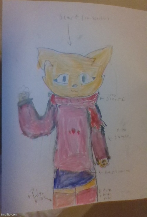 Scarf (Alt Casual Outfit) (Drawn By Scarf) | image tagged in scarf alt casual outfit drawn by scarf | made w/ Imgflip meme maker