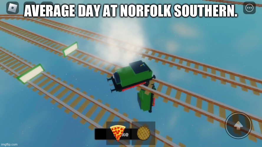 Average Day at Norfolk Southern. | AVERAGE DAY AT NORFOLK SOUTHERN. | image tagged in train crash | made w/ Imgflip meme maker