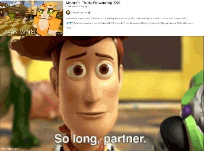 10 years later...the journey is over.... | image tagged in so long partner | made w/ Imgflip meme maker